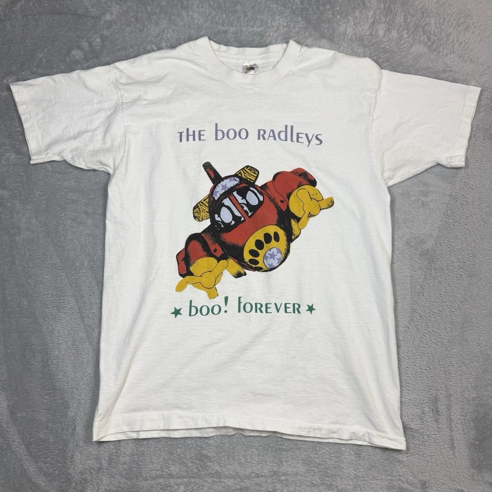 The Boo Radleys Band Shirt Boo Forever US Tour 1994 Large White Alternative Rock